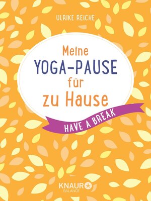 cover image of Meine Yoga-Pause für zu Hause